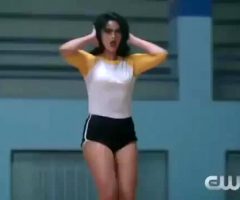 Camila Mendes Strutting Her Stuff In A Cheerleader Outfit In “Riverdale”