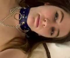 My Collar Compliments My Pierced Nipples Well ;) But Don’t Forget About My Pussy!