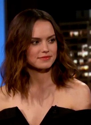 Daisy Ridley Smiling