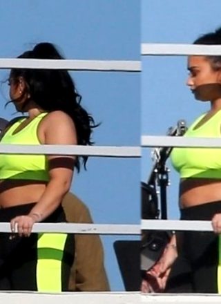 Demi Lovato Looking Dummy Thicc In Candids From A New Photoshoot