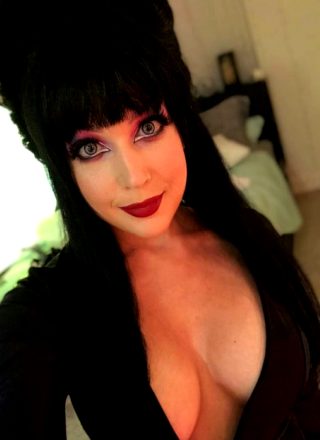 Elvira Cosplay By Nicole Marie Jean