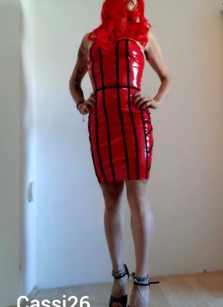 I Love My New Red Dress