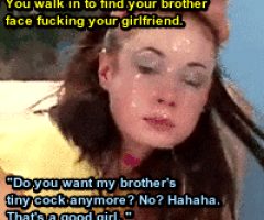 Brother cucking you with your girlfriend
