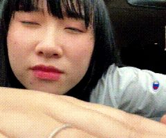 Chinese Slut got fucked in car
