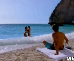 Lexi Dona, Alexis Crystal – Threesome On The Beach