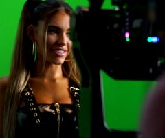 Madison Beer Behind The Scenes Of Baby