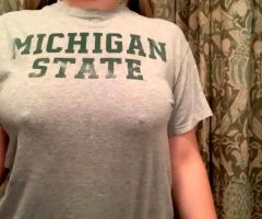 Titty Drop Dropping For The Green And White During The Rivalry Game Next Weekend GO GREEN