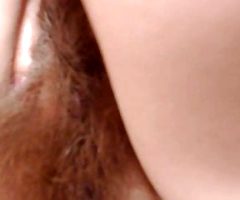 Very Hairy Pussy Upclose