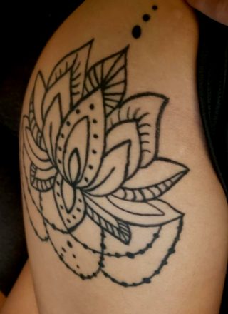 First Post Here ….showing Off My Hip Tattoo
