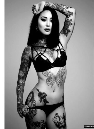 Inked Up Asian