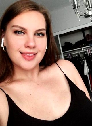 Russian American Girl Angie. 20 Years Old